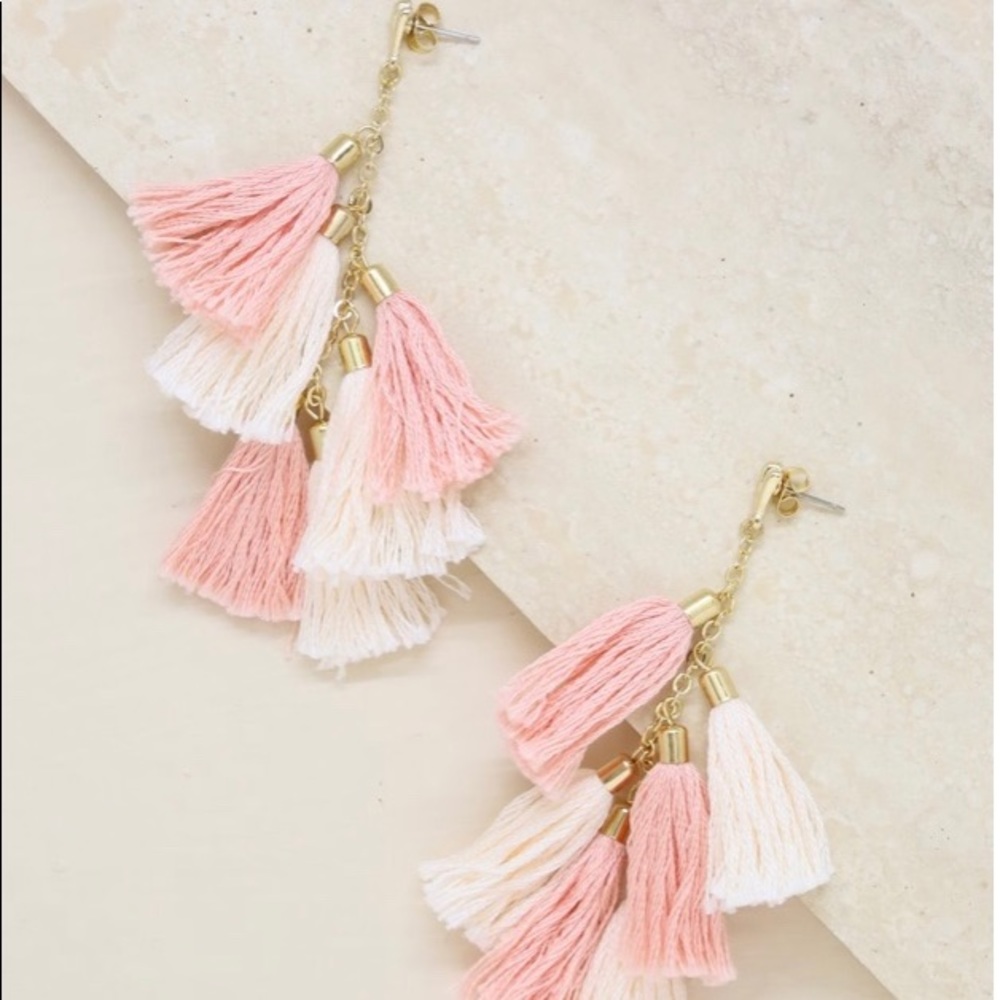 Ettika Daydreamer Tassel Earrings
